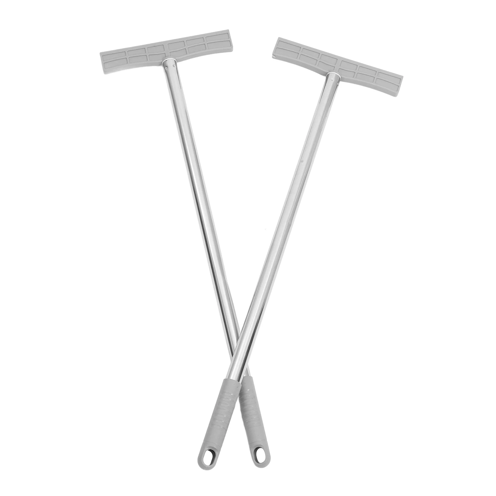 2Pcs Heavy-Duty Metal Sign Holder Stick Weather-Resistant Handheld Rod for Welcome Sign Tour Guide and Outdoor Advertising