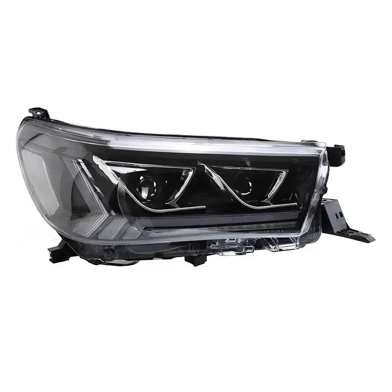 Head Lamp for Toyota Hilux Revo LED Headlight 2015-2020 Headlight Hilux Revos DRL Turn Signal High Beam Angel Eye Projector