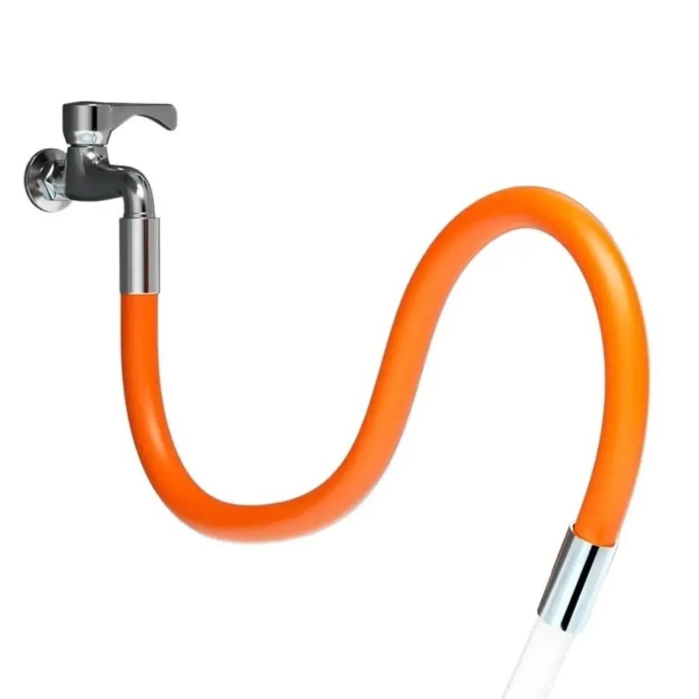 Water Tap Accessories Faucet Extender Pipe Wash Basin 360° Rotating Lengthening Tube Free Bending Rotatable Flexible Hose