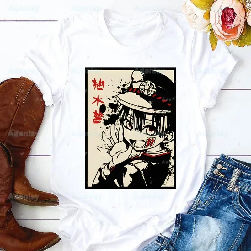 

Аниме унитаз Ханако Кун комиксы футболки мужские летние футболки с рисунком забавные рубашки для женщин футболки с круглым вырезом топы в стиле Харадзюку