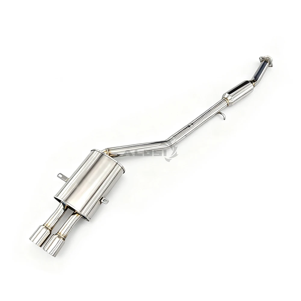 

Спортивная выхлопная система задней двери для BMW 316i 1.6 1991-1998 304 SS Cat Back Exhaust, звук спортивного автомобиля, выпускной клапан, глушитель, наконечник