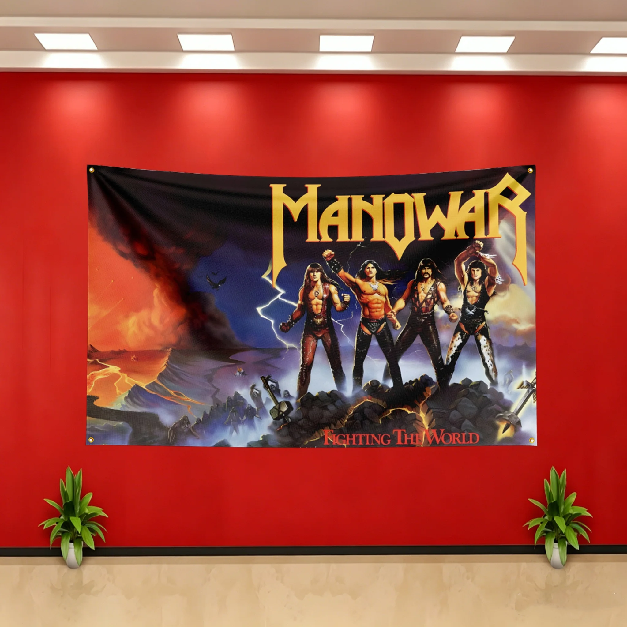 Music Band Accept Inspired Flag Banner for Bedroom Living Room Dorm Garage Wall Decor Tapestry Custom Advertising Flaga Gift