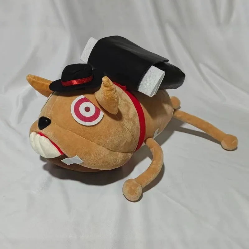 Identity V Postman Pet Wake Plush Toy Cartoon Mail Dog Stuffed Doll with Mini Hat Mail Bag Game Peripheral Collectible Sofa Gift