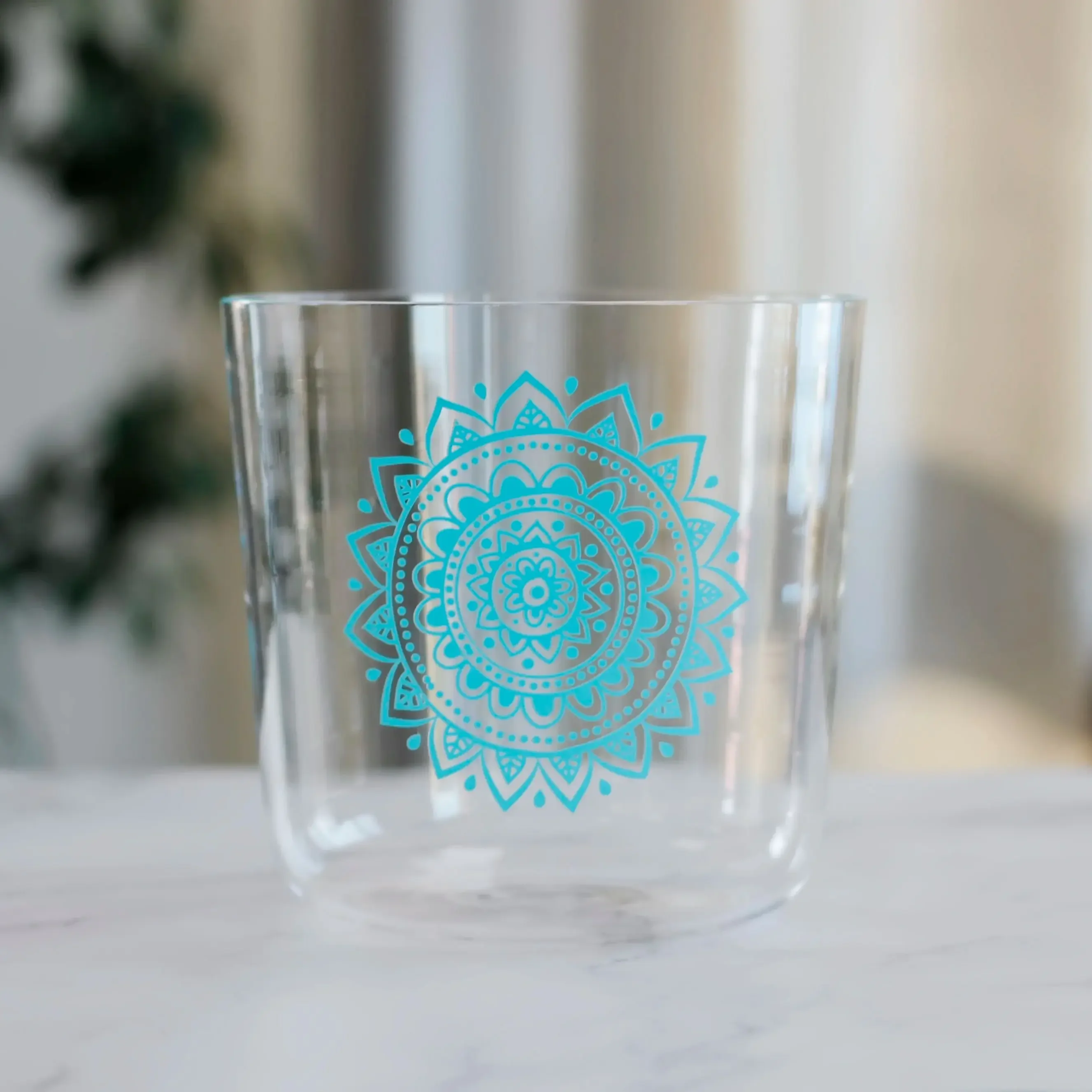 7inch Crystal Singing Bowls Cyan Chakra Meditation Yoga Healing the Mind Sound Therapy 440/432HZChakra Crystal Sound Bowl