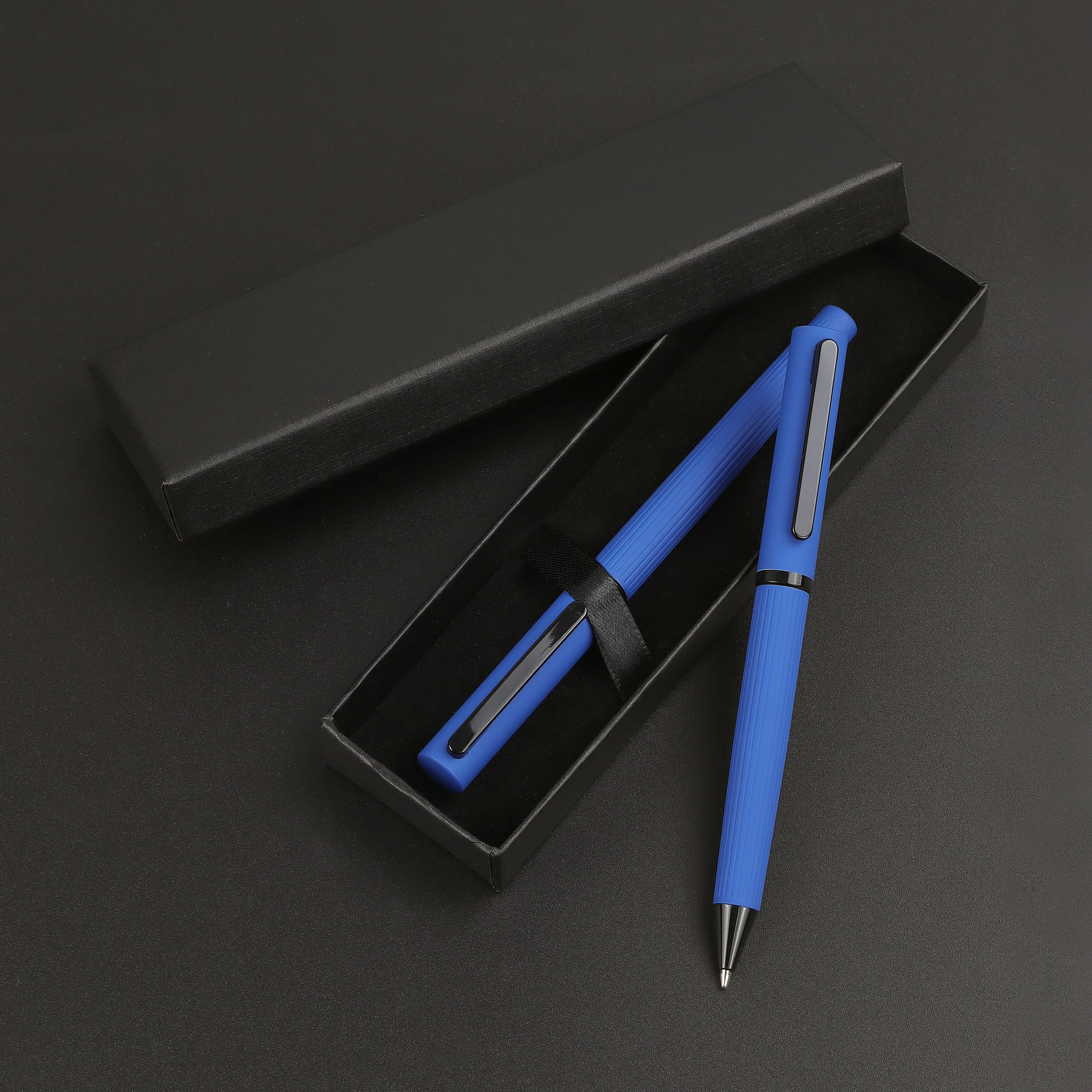 

1 Blue Pen Set with 1 Ballpoint and 1 Neutral Pens - Smooth Writing, Economical, Durable - Ideal for Students and Professionals