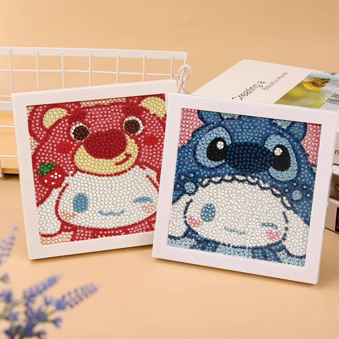 

Keeppley&Sanrio Crystal Diamond Decorative Painting 5D DIY Cross Embroidery Kit Kawaii Yuguigou Birthday Handmade Gift