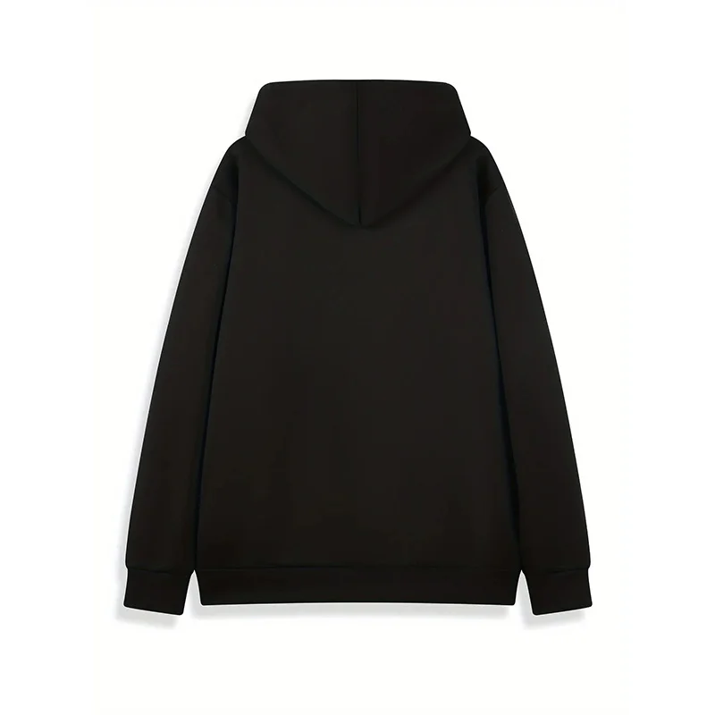 هوديي رجالي برسومات "TOMORWLAND" - بلوفر كاجوال بأكمام طويلة مناسب للخريف/الشتاء ملابس غير رسمية بقلنسوة #2