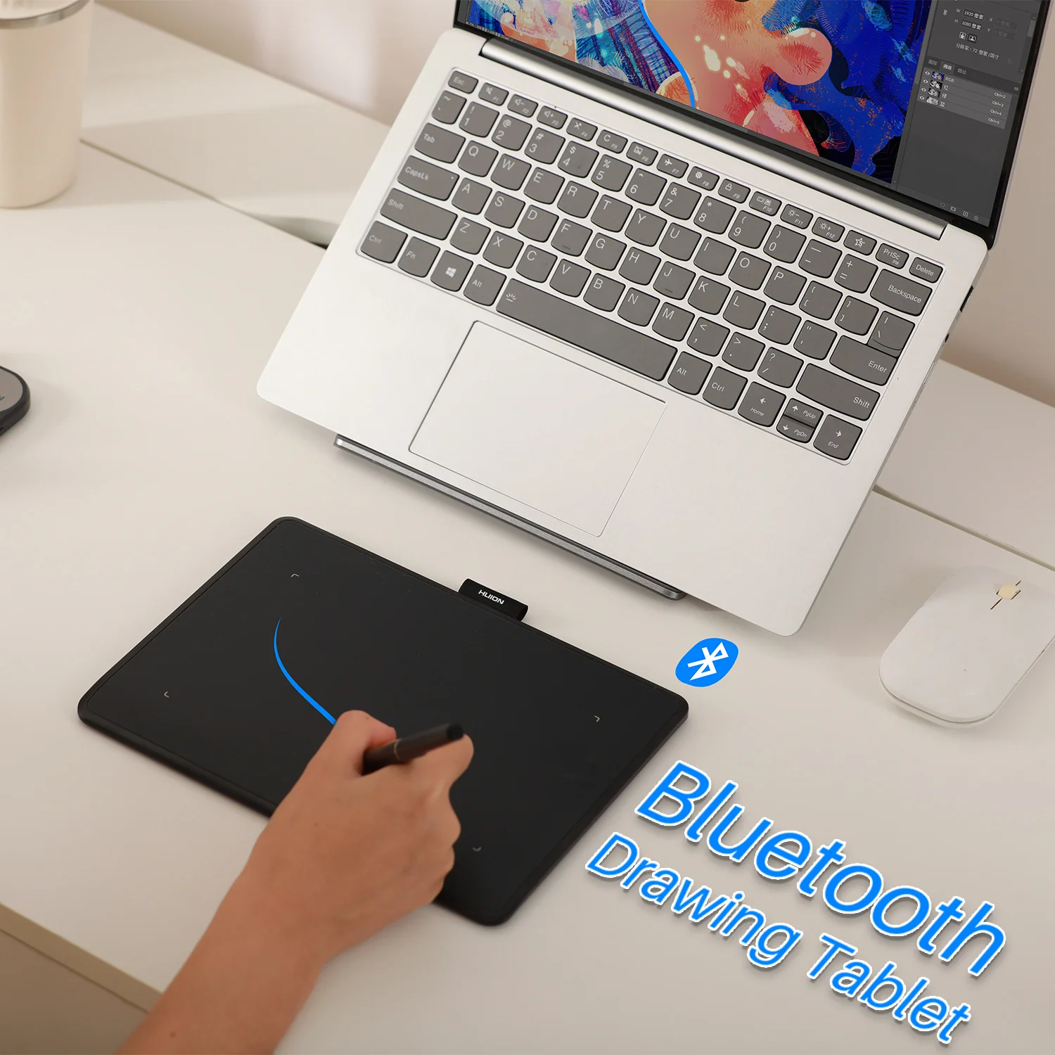

Inspiroy Frego S Graphic Tablet for Pc Phone Battery-free Digital Pen Drawing Tablet for Designer L310