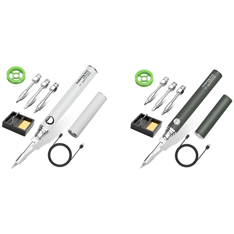 

Комплект беспроводного паяльника, аккумуляторный USB-паяльник, паяльник с 3 регулировками температуры-AA70