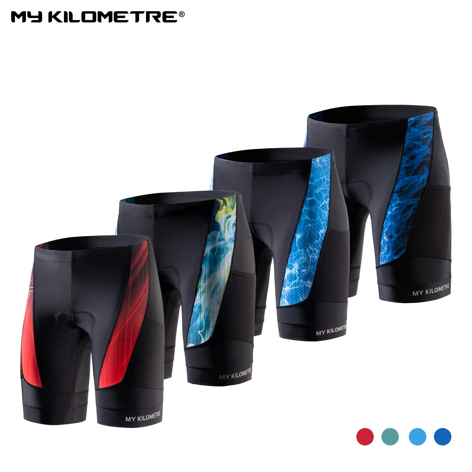 

Мужские шорты для триатлона Aero, быстросохнущие, компрессионные, для велоспорта, плавания и бега, легкие, с подкладкой MY KILOMETRE