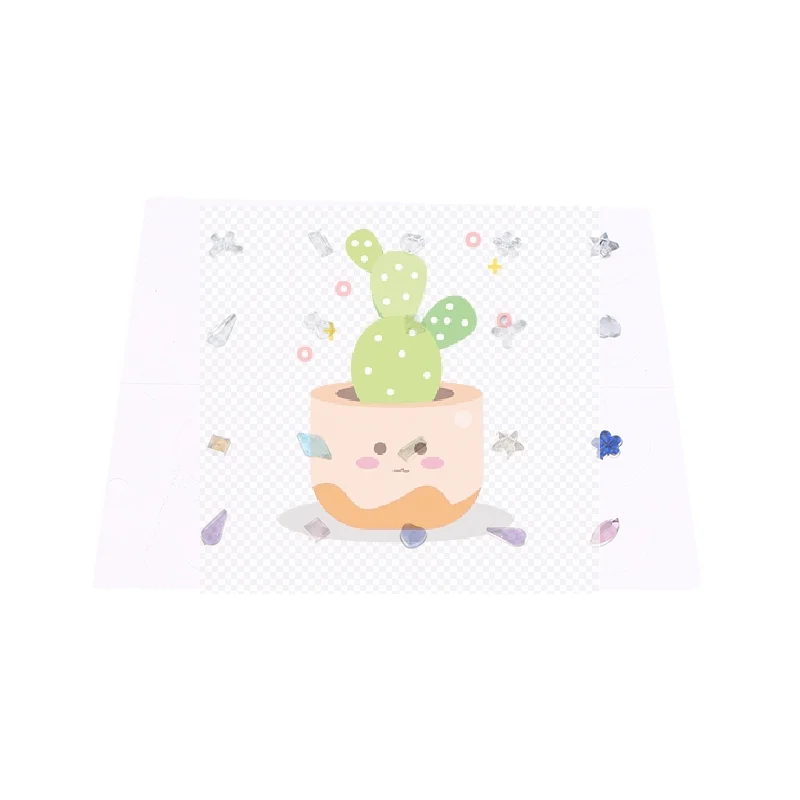 10 قطعة حجر الراين الموضة الغريبة الملونة الماس الأذن نقطة ملصقات الأذن ضغط عصا الوخز بالإبر الأذن الأذن ملصق تدليك