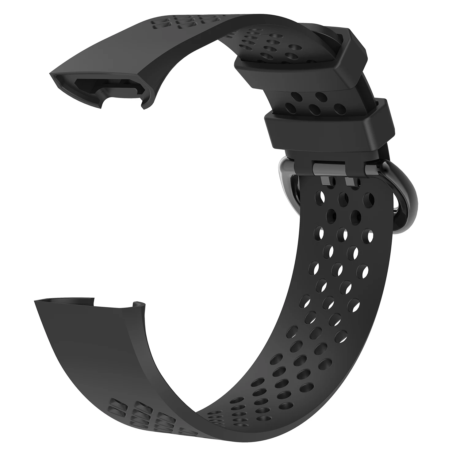 

Compatible with Fitbit Charge 3/4 silicone bracelet replacement strap