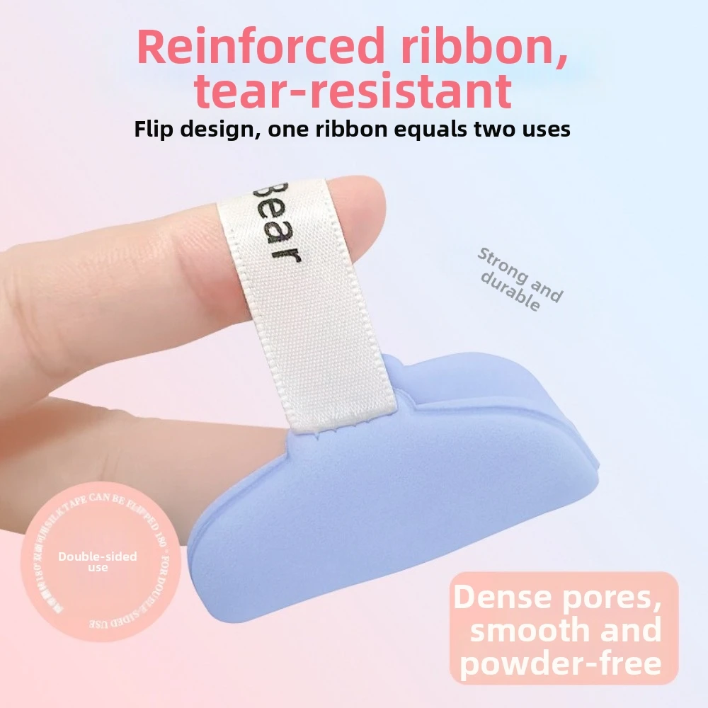 New Double-Sided Air Cushion Puff Dry and Wet Dual-use Soft Makeup Sponge Washable Lightweight Powder Puff Face Makeup
