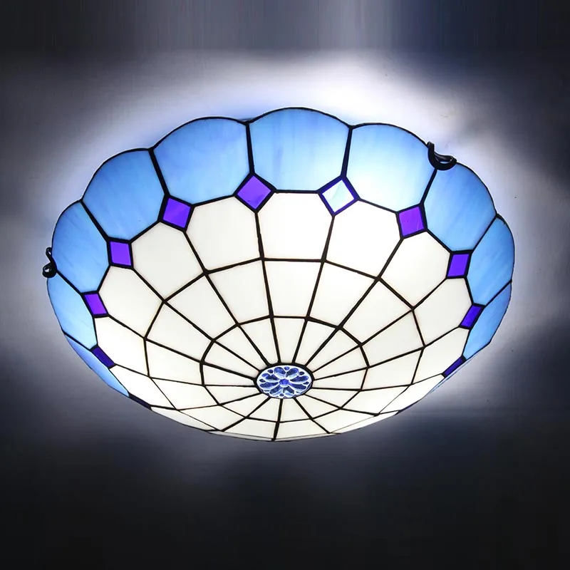 Modern Minimalist Bedroom Ceiling Light Mediterranean Fashion Aisle Balcony Lighting LED Living Room Lamp