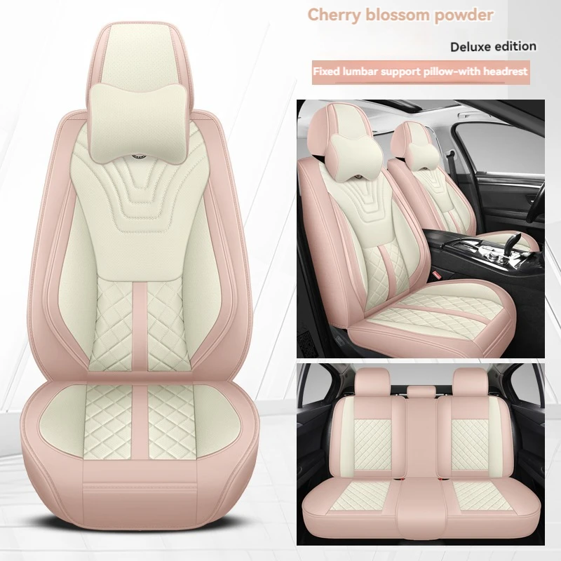 High Quality 5-Seater Universal Leather Car Seat Cover For MG 3SW MG3 MG5 MGZS MG7 RX5 GS HS Car Accessories Cushion Cover