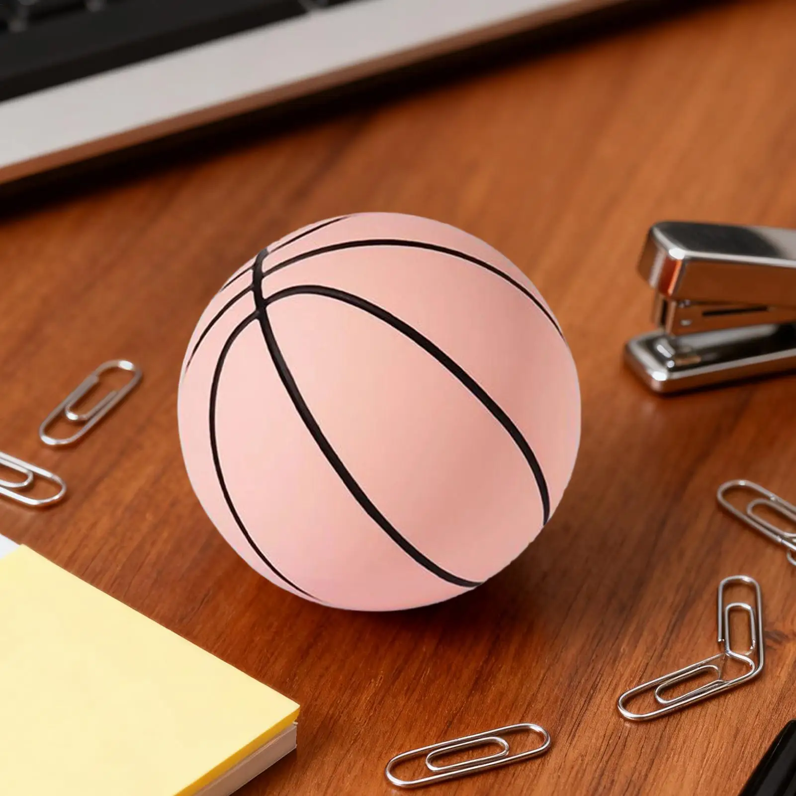 كرات السلة الصغيرة ألعاب رياضية عالية الارتداد لعبة 2.36in كرة سلة صغيرة للأطفال داخلي بنين طفل في الهواء الطلق غرفة نوم الحفلات #4