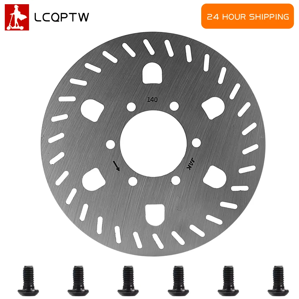 Super Powerful Electric Scooter 6 Holes Brake Disc 140MM for Segway Ninebot GT1/GT2 Electric Scooter Disk Brake Rotors Parts