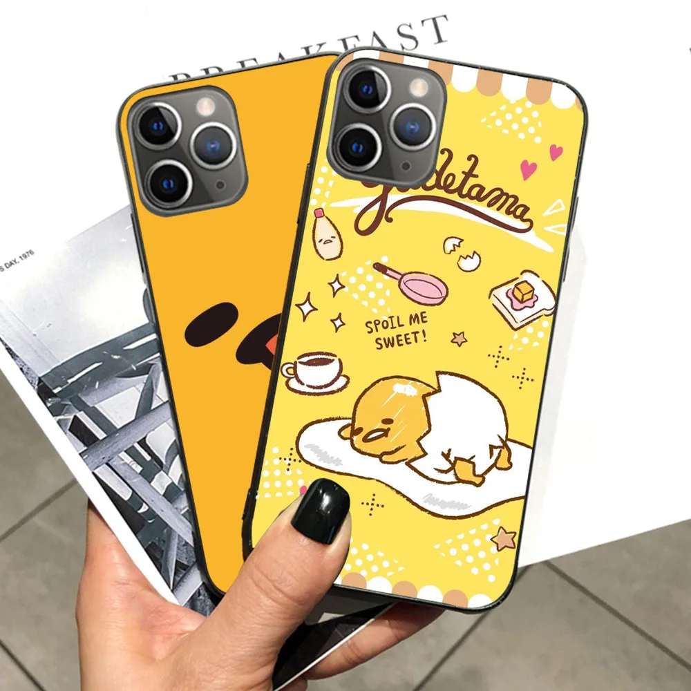 ZY11 Gudetama custodia in Silicone TPU per Xiaomi Redmi Note 13 13C Pro 12 12C Plus Soft Cover