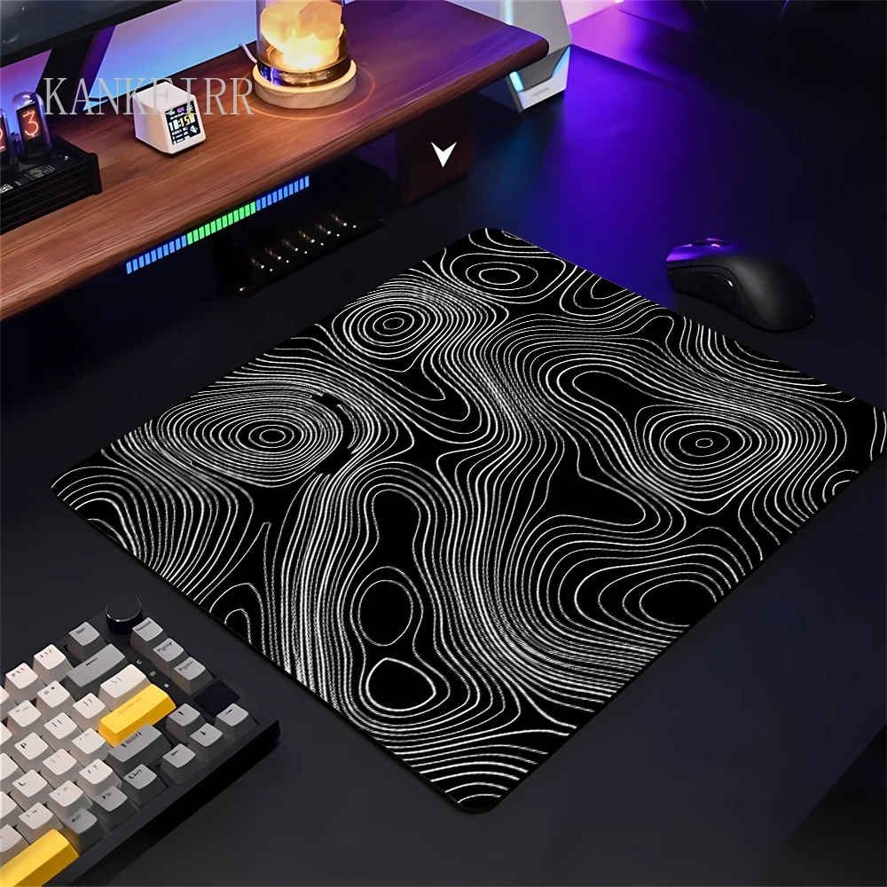 Alas Mouse Tekstur Hitam Putih - Keyboard Mouse Bundle Gaming ulasan dan harga