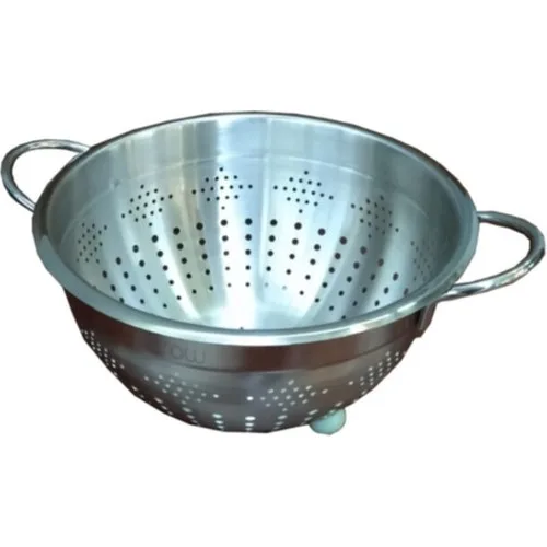 Arow Metal Handle 24 cm Steel Strainer TR-2446