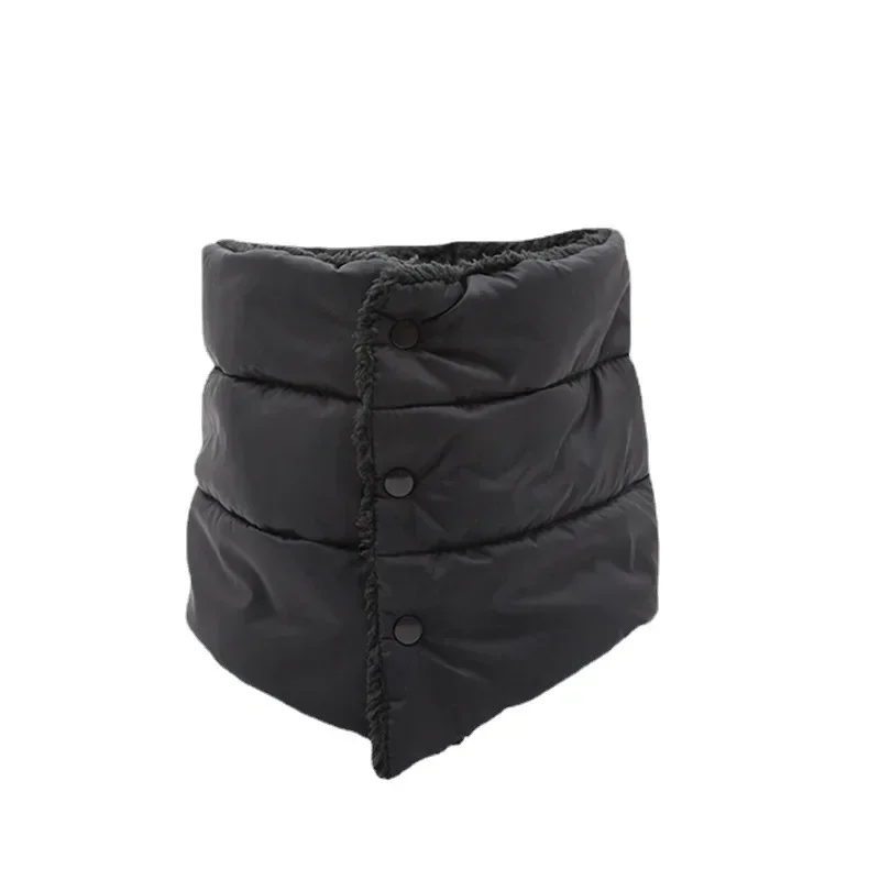 Bufanda de cabeza cálida con cuello grueso de diseño a la moda, bufandas suaves de invierno Unisex, bufanda de terciopelo cálida impermeable, bufanda para exteriores, máscaras de esquí