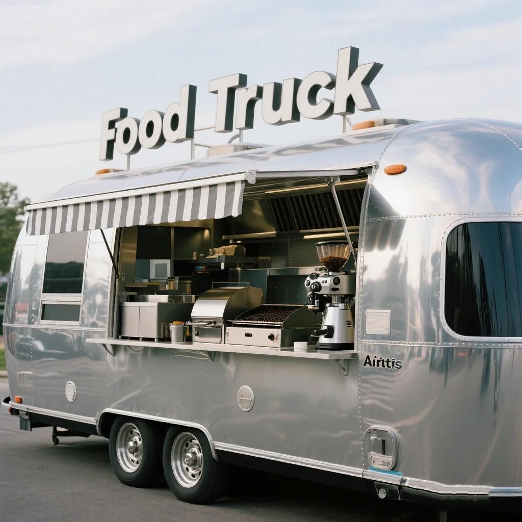 DOT EEC Custom Mobile Concession Catering Mobile Bar BBQ Food Trailer Fully Equipped Ice Cream Coffee Fast Food Truck