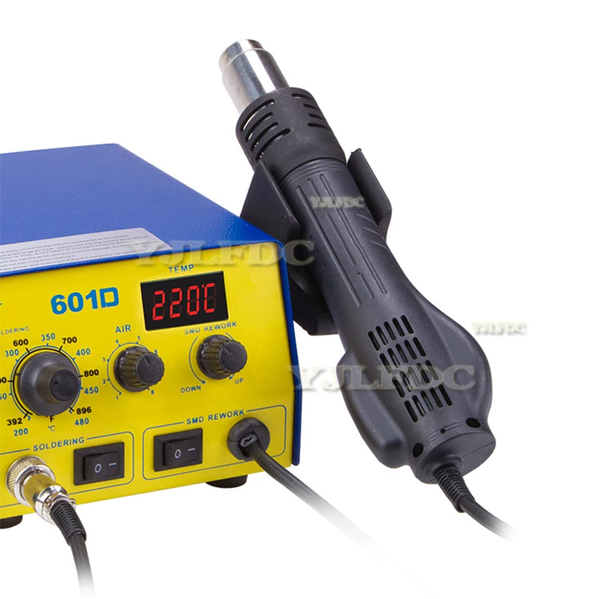 220V/110V Hot Air Rework Station LED Digital Display Soldering Station BGA Rework 750W