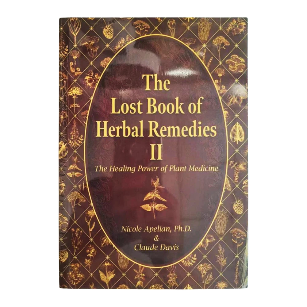 The Lost Book of Herbal II Protocols for Common Ailments Book English Paperback Colored Inner Pages