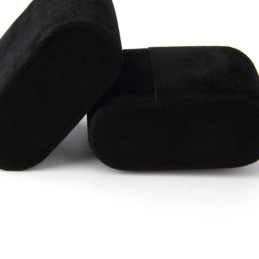 10 قطعة مجوهرات فلنلت سوداء عرض سلسلة وسادة حامل ل الإسورة عرض موقف سوار الإسورة سلسلة حامل مُنظِم #6