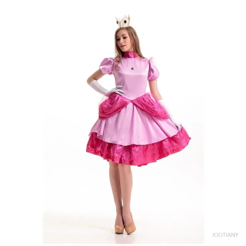 Halloween Carnival Sexy Adult Queen Costume Masquerade Mad Hatter Princess Cosplay Dress