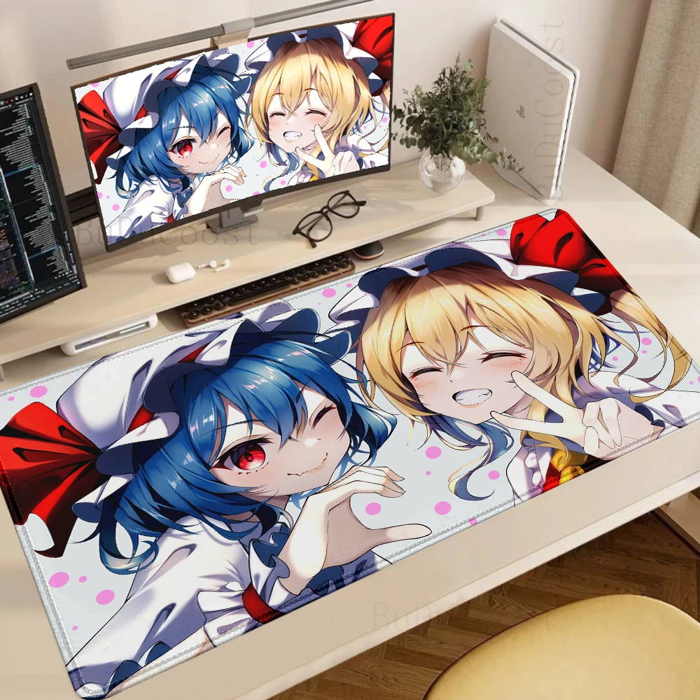 Best Sellers Touhou Project  Anime electronic sports Desktop games edge Locking Computer Office HD definition printing Mouse Pad