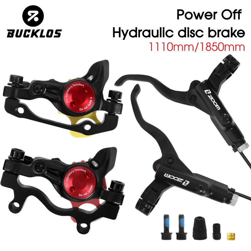 

Zoom 2 Pistion E Bike Electric Scooter Power Cut Off Oil Hydraulic Disc Brake Caliper 1110/1850mm for Electric E Scooter
