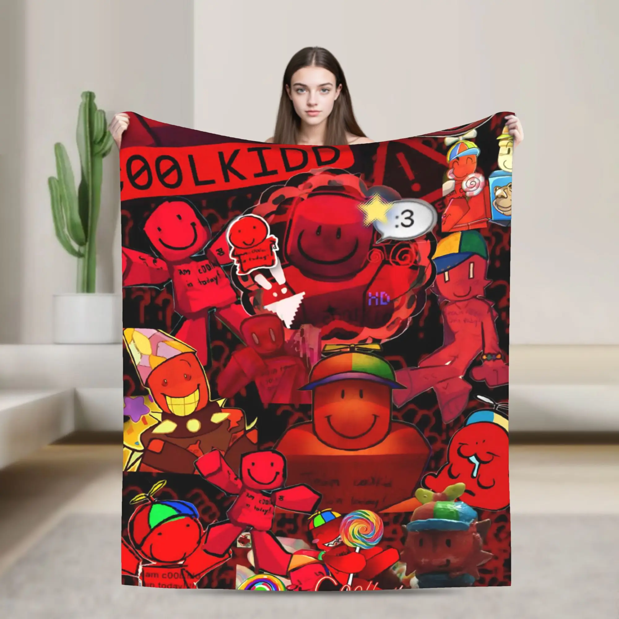 

Team C00lkidd Join Today Blanket Quality Warm Throw Blanket Winter Travel Outdoor Novelty Bedspread
