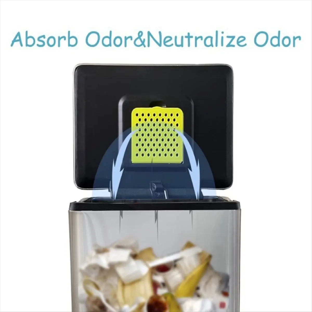 (ABLP) Trash Can Deodorizing Filter Refill for Trash Cans and Compost Bins Activated Charcoal Deodorizing Tablets