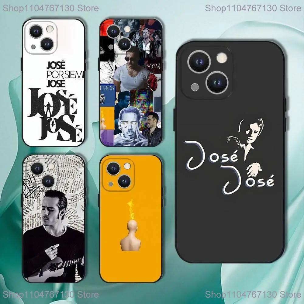 

Singer J-Jose Madero Phone Case For iPhone 16,15,14,13,12,11,Pro,XS,Max,XR,Plus,E,SE4,Mini Black Soft Cover