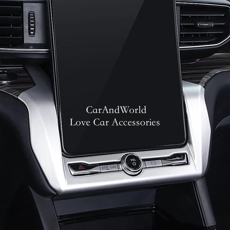 

Для Ford Explorer 2020-2022 углеродное волокно навигационная рамка протектор консоли ручка кондиционера переключатель крышка планки автомобильный аксессуар