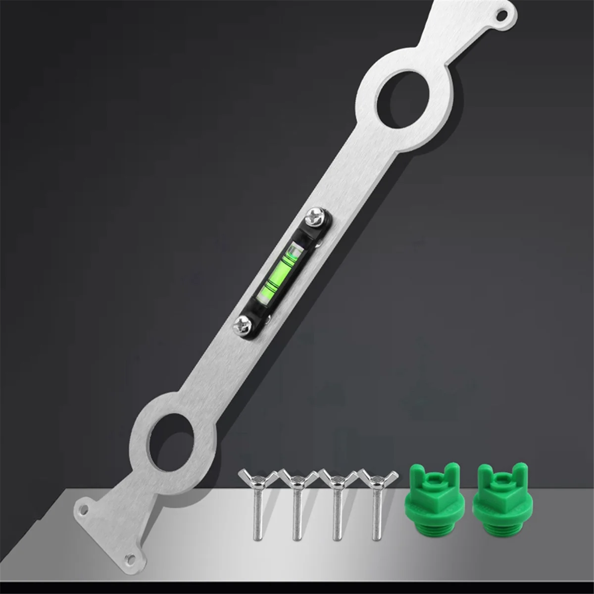 ABXHH Livellatore per tubi di acqua calda e fredda in metallo con indicatore di livello a bolla-Strumento di livellamento di precisione per le regolazioni idrauliche