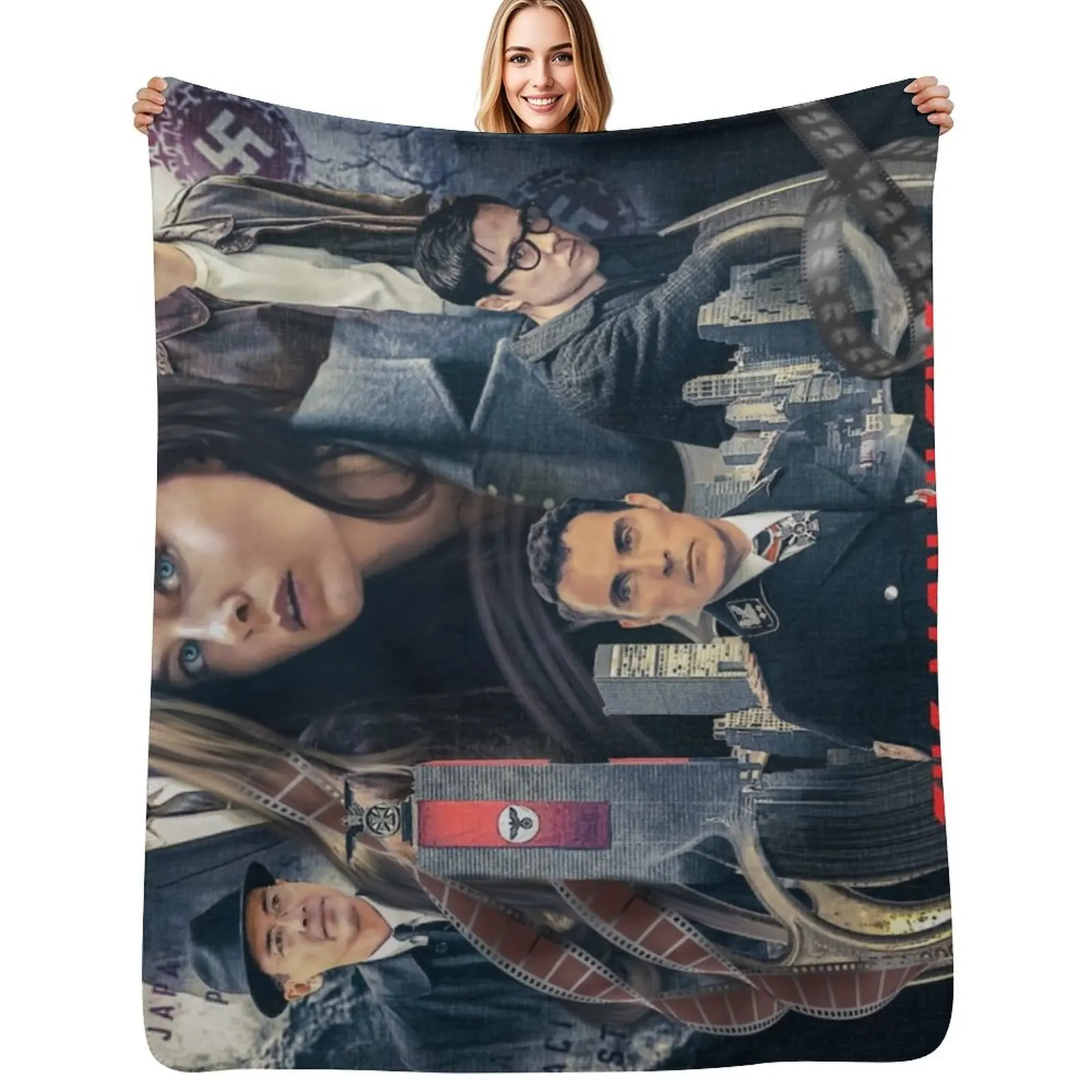 

the man in the high castle Throw Blanket Thin Soft Blanket for Summer Night Sleeping