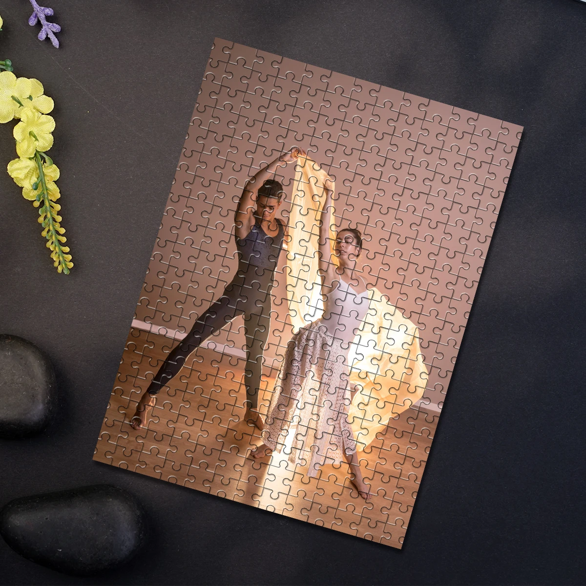 35/300/500/1047 Buah Puzzle Foto Kustom Yang Dipersonalisasi Hadiah Pesta Liburan Pasangan Ulang Tahun Pernikahan Hari Ibu Hari Ayah B