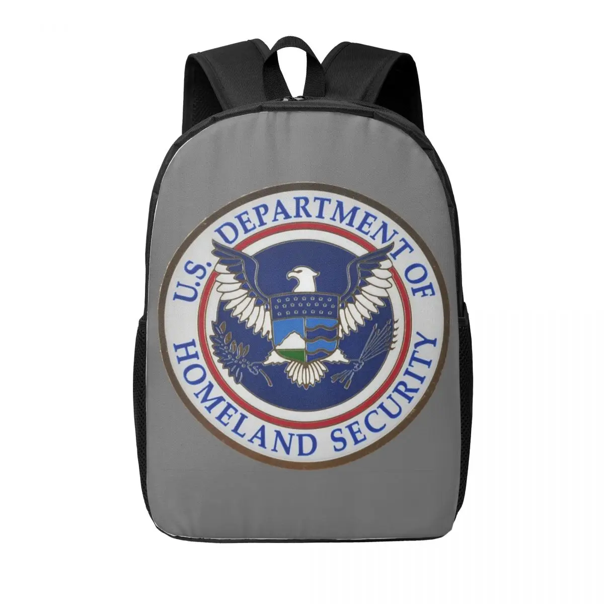 

DHS Department Of Homeland Security Woman Backpacks Boys Girls Bookbag Children School Bags Portability Rucksack Shoulder Bag