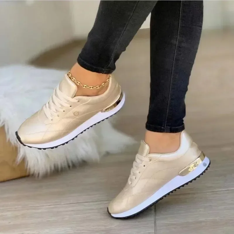 

Casual Women Sneakers Spring Autumn Women's Shoes Lightweight Lace-up Sneakeer Outdoor Lady Running Shoes Comfort Soft Footwear