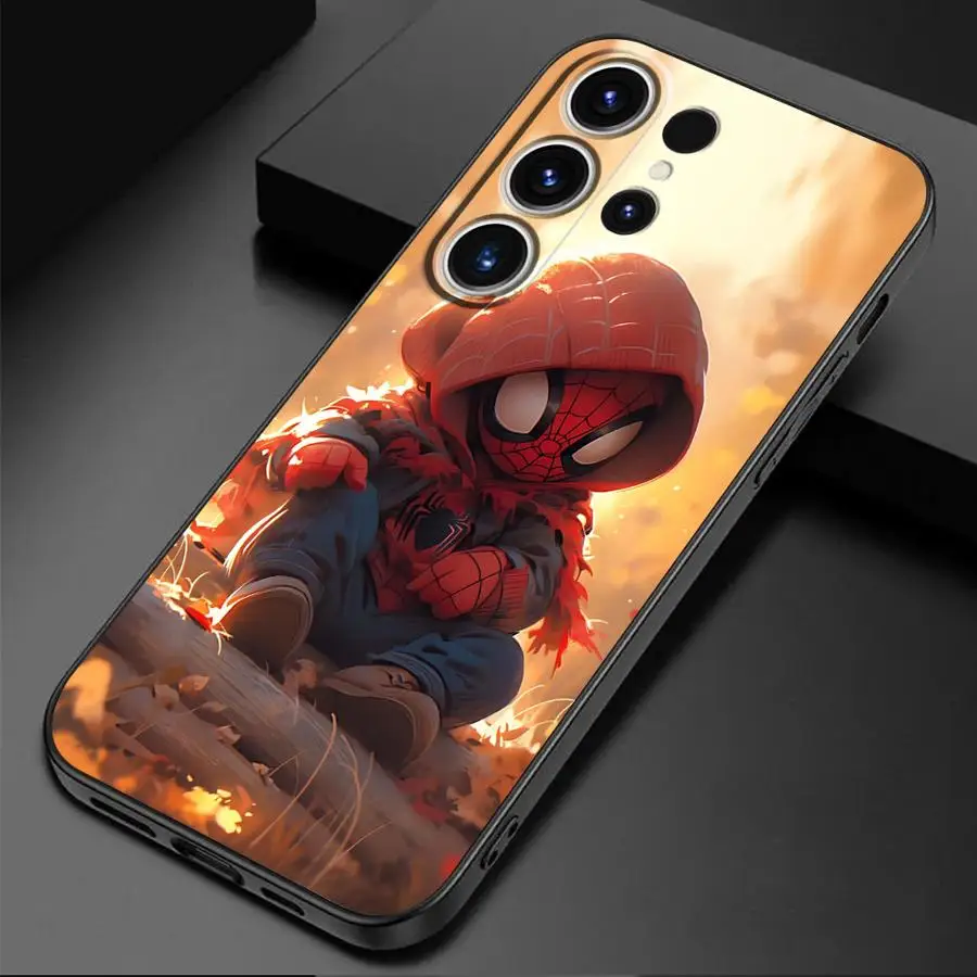 Marvel Sipider Man Phone Case for Samsung Galaxy Note 20 Ultra Note 10 Plus Note 9 8 S10 S8 Plus S9 TPU Soft Cover