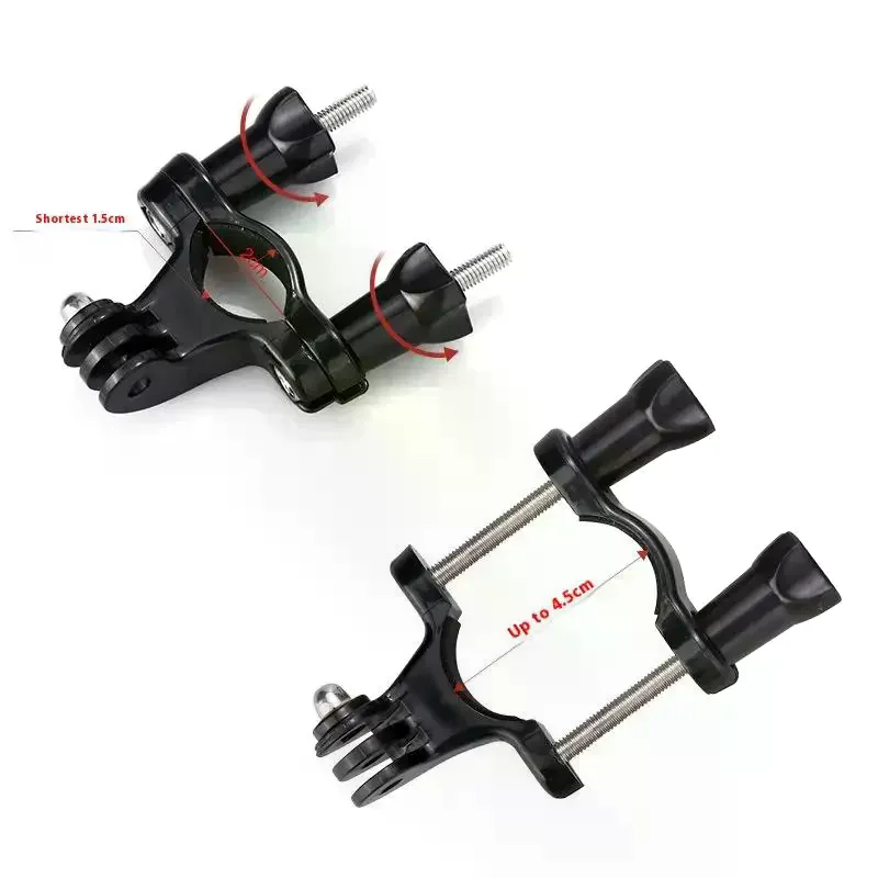 Handlebar Bike Bicycle Mount For Seatpost Clamp For Bicycles Metal Screws Adjustable Pivot Arm For Sports Camera Accessories
