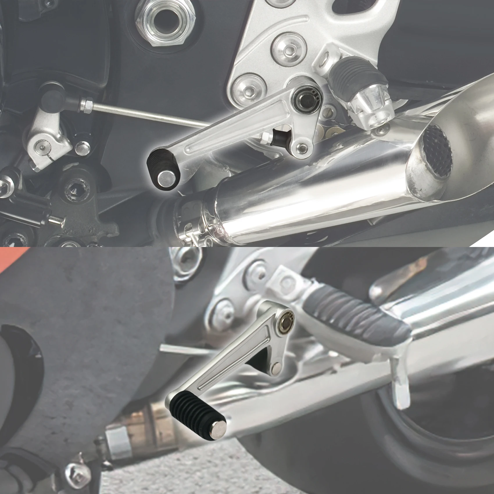 Motorcycle Gear Shift Shifter Pedal Foot Lever Fit For Suzuki SV650S SV650 2004-2009 2005 2008 GSX1300R 2008-2020 view 6