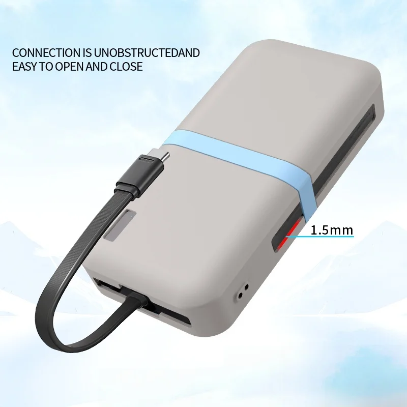 Protective Case For CUKTECH CP24 LPB200N Power Bank Shockproof Anti-Scratch Portable Carry Storage Case
