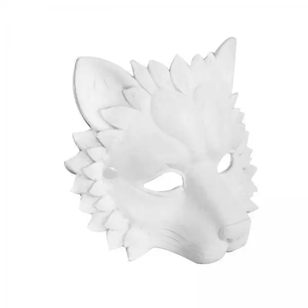 Halloween Animal Cosplay Lion Mask Half Face PU Foam Creative Lion Headgear for Adults Carnival Events