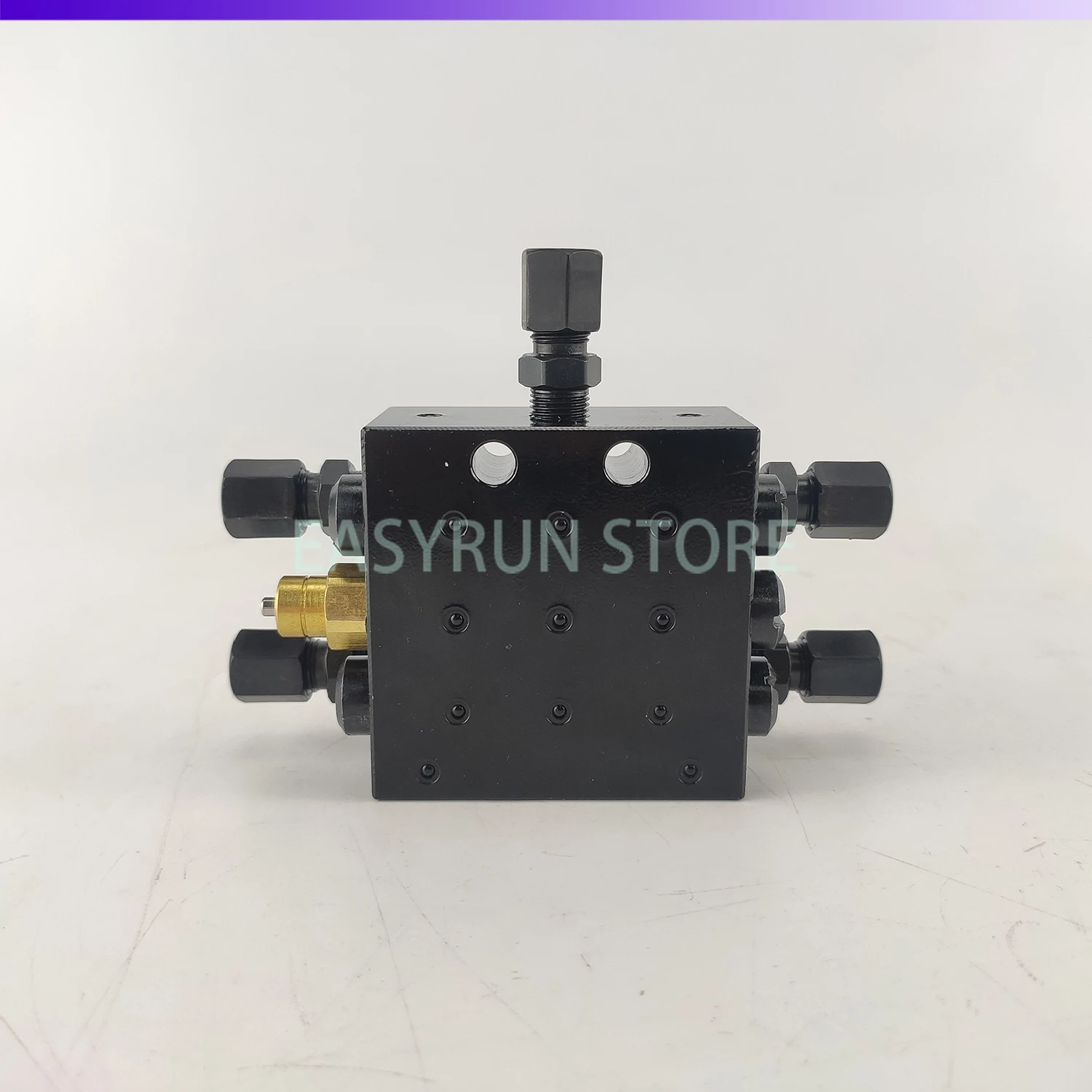 Oil distributor distribution valve block type 4 position oil separator