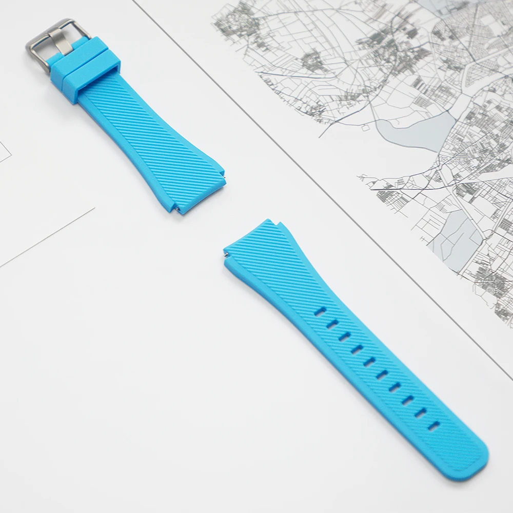 20 مللي متر/22 مللي متر حزام (استيك) ساعة ل Amazfit GTS/2/2e/3/GTS2 Mini/GTR/3/Pro/GTR2/47 مللي متر/42 مللي متر/ستراتوس سوار ساعة سيليكون Amazfit بيب حزام
