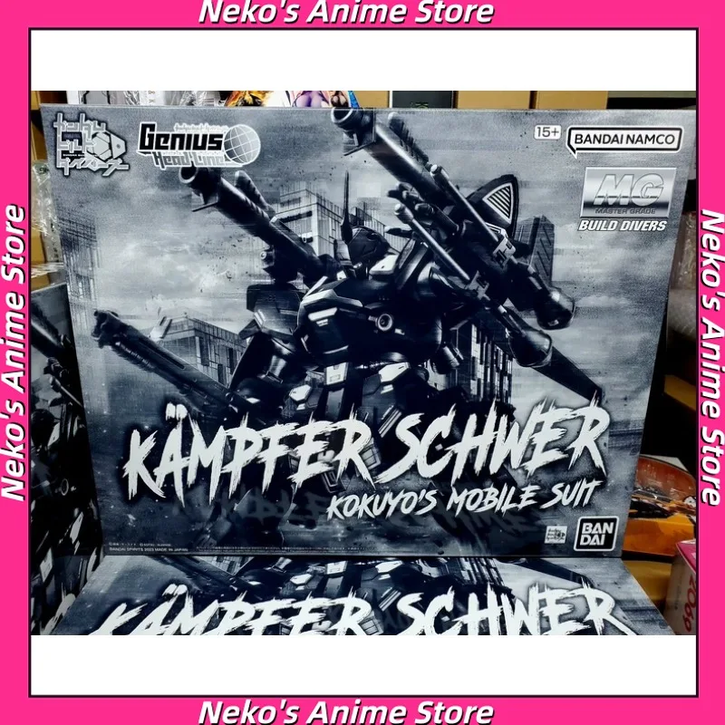 

【В наличии】BANDAI PB MG 1/100 SCHWER Kämpfer Schwer Black Kämpfer — модель-конструктор, фигурка, настольная кукла, коллекционный подарок