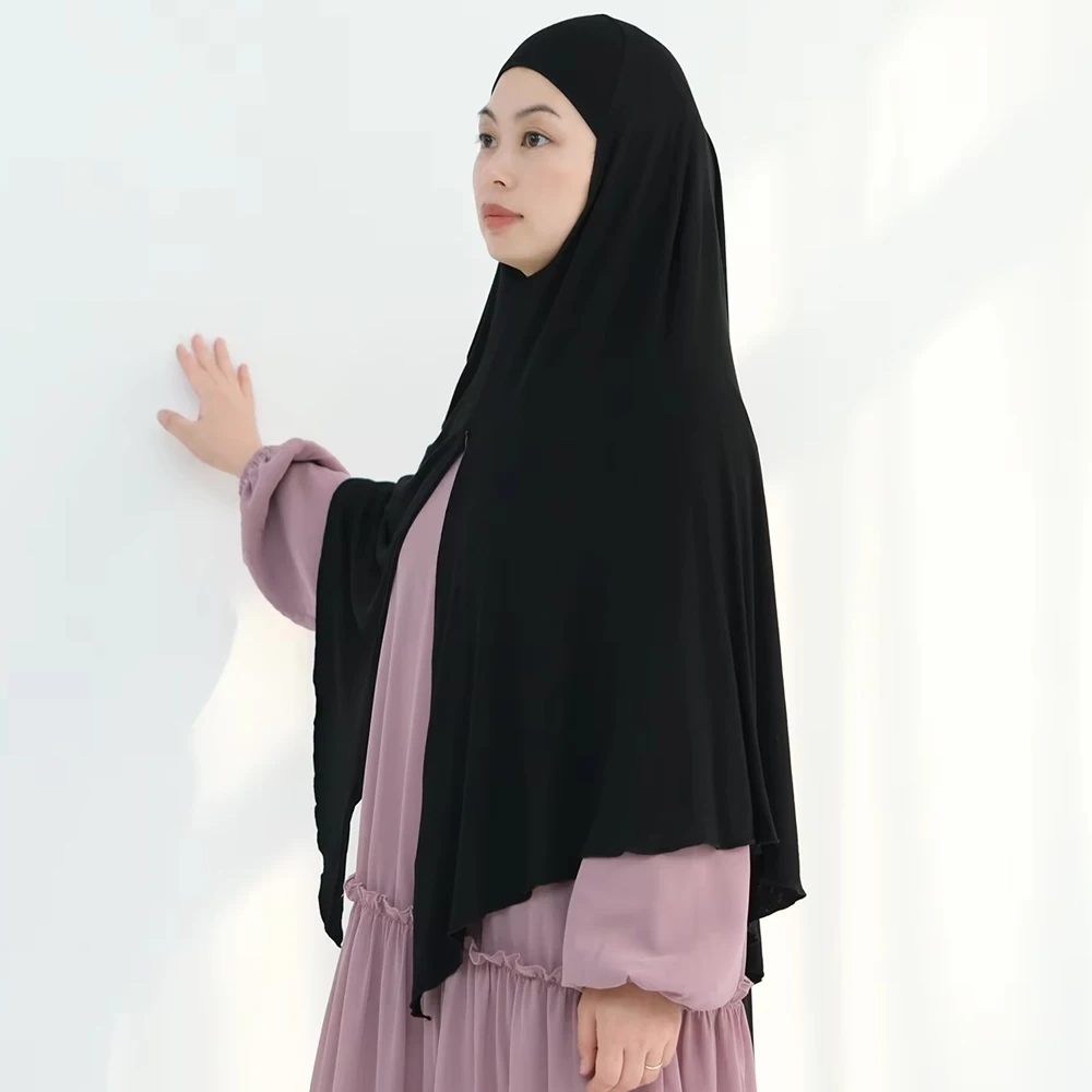 Jilbab Ritsleting Ramadhan Jilbab Wanita Muslim Turban Idul Fitri Penutup Kepala Arab Jilbab Doa Islam Khimar Niqab Nikab Amira Topi Tarik